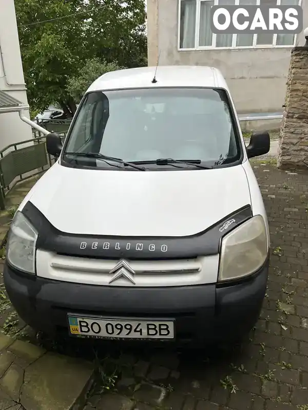 Минивэн Citroen Berlingo 2007 1.56 л. Ручная / Механика обл. Тернопольская, Бучач - Фото 1/11