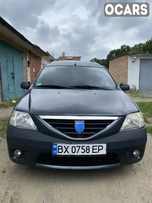 Універсал Dacia Logan MCV 2007 1.6 л. Ручна / Механіка обл. Хмельницька, Хмельницький - Фото 1/12