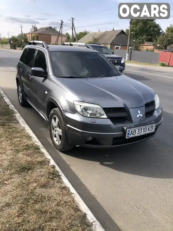 Внедорожник / Кроссовер Mitsubishi Outlander 2006 2.4 л. Автомат обл. Винницкая, Гайсин - Фото 1/10