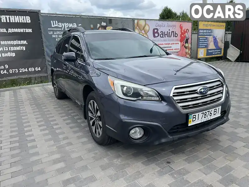 Универсал Subaru Outback 2016 2.5 л. Вариатор обл. Полтавская, Лубны - Фото 1/21