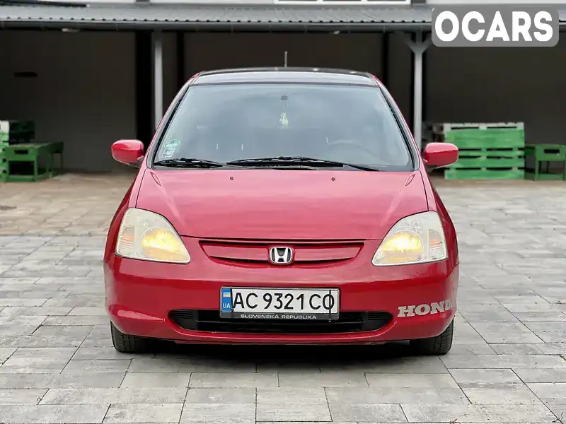 Хэтчбек Honda Civic 2003 1.59 л. Ручная / Механика обл. Волынская, Луцк - Фото 1/14