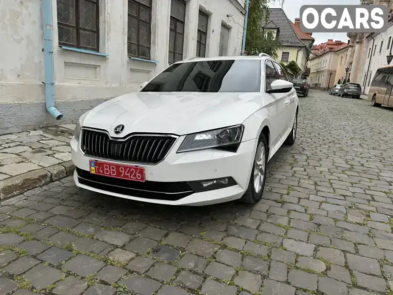 Универсал Skoda Superb 2017 2 л. Автомат обл. Хмельницкая, Каменец-Подольский - Фото 1/19