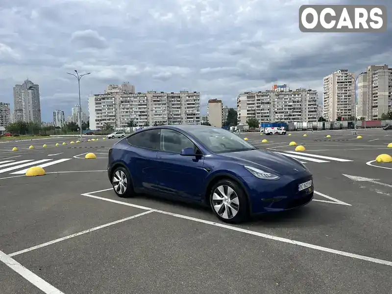 Внедорожник / Кроссовер Tesla Model Y 2021 null_content л. Автомат обл. Киевская, Киев - Фото 1/19