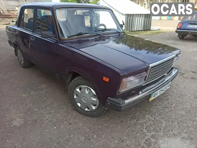 Седан ВАЗ / Lada 2107 1998 1.45 л. Ручная / Механика обл. Донецкая, Краматорск - Фото 1/10