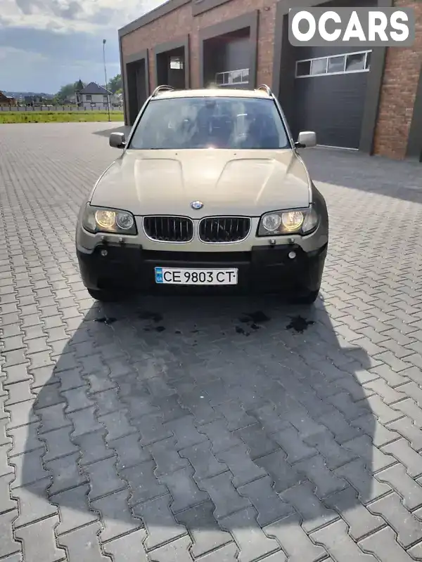 Позашляховик / Кросовер BMW X3 2006 2.99 л. Автомат обл. Чернівецька, Чернівці - Фото 1/13