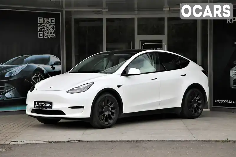 Позашляховик / Кросовер Tesla Model Y 2021 null_content л. Автомат обл. Харківська, Харків - Фото 1/21