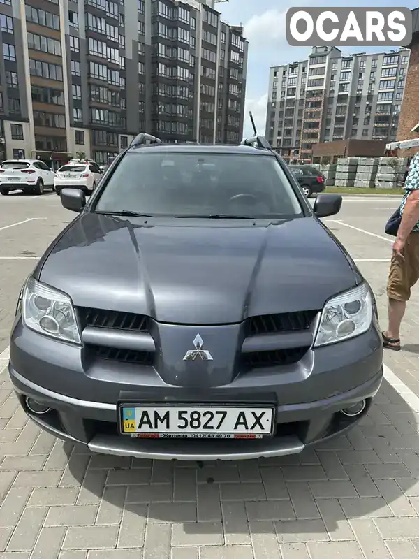 Позашляховик / Кросовер Mitsubishi Outlander 2008 2.38 л. Автомат обл. Житомирська, Житомир - Фото 1/18