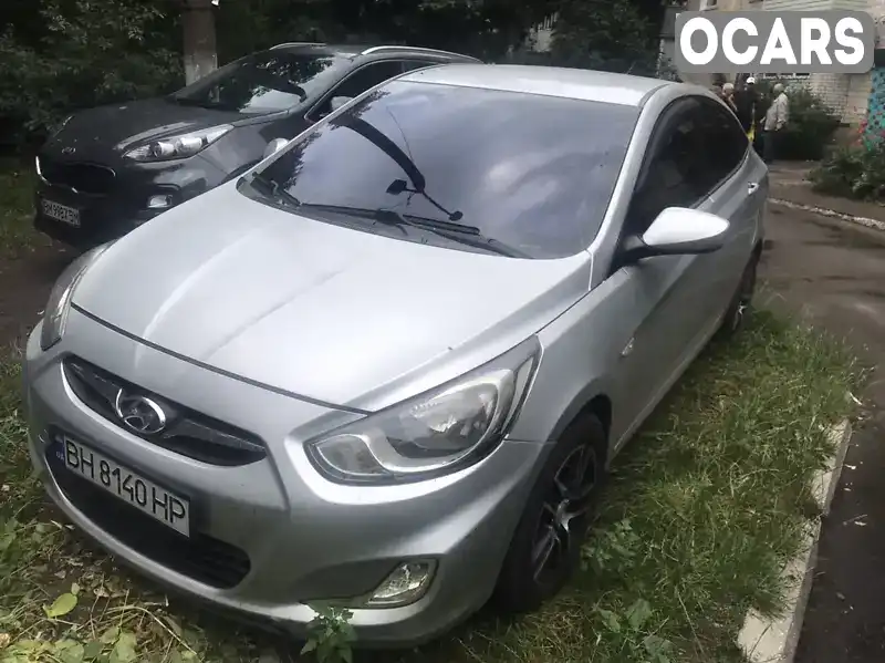 Седан Hyundai Accent 2011 1.6 л. Автомат обл. Миколаївська, Первомайськ - Фото 1/9