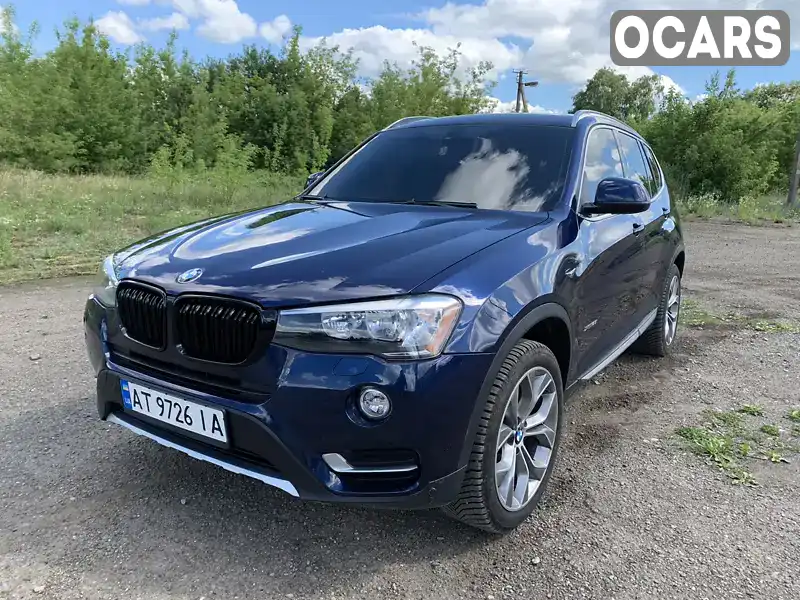 Позашляховик / Кросовер BMW X3 2015 2 л. Автомат обл. Івано-Франківська, Тлумач - Фото 1/21