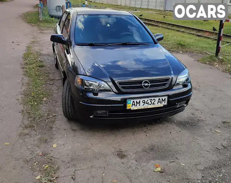 Седан Opel Astra 2007 1.4 л. Ручна / Механіка обл. Житомирська, Коростень - Фото 1/6