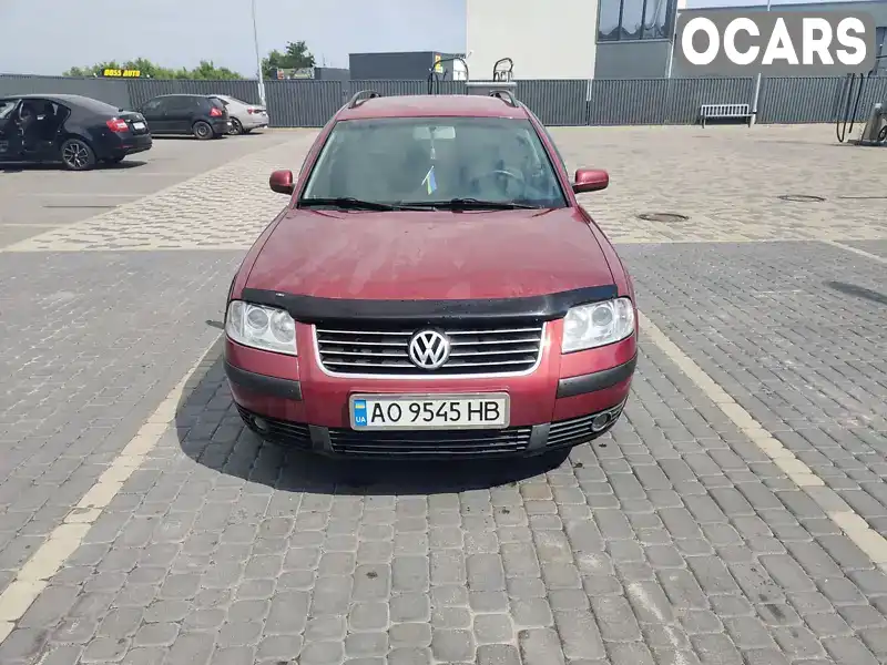 Універсал Volkswagen Passat 2001 1.9 л. Ручна / Механіка обл. Закарпатська, Мукачево - Фото 1/11