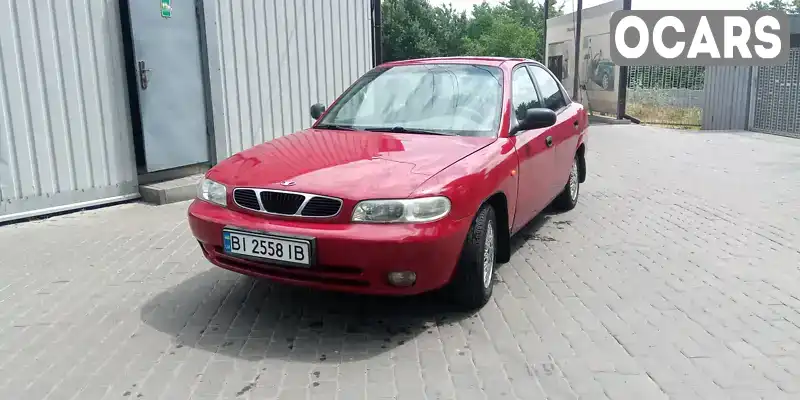 Седан Daewoo Nubira 1998 1.6 л. Ручная / Механика обл. Полтавская, Кременчуг - Фото 1/7