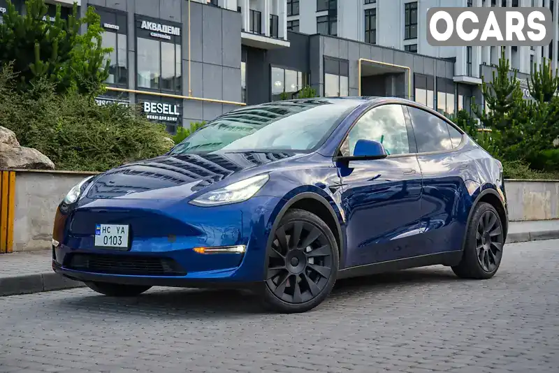 Позашляховик / Кросовер Tesla Model Y 2021 null_content л. Автомат обл. Львівська, Львів - Фото 1/21