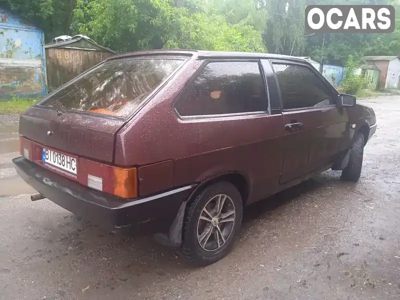 Хетчбек ВАЗ / Lada 2108 1993 1.3 л. Ручна / Механіка обл. Полтавська, Полтава - Фото 1/13