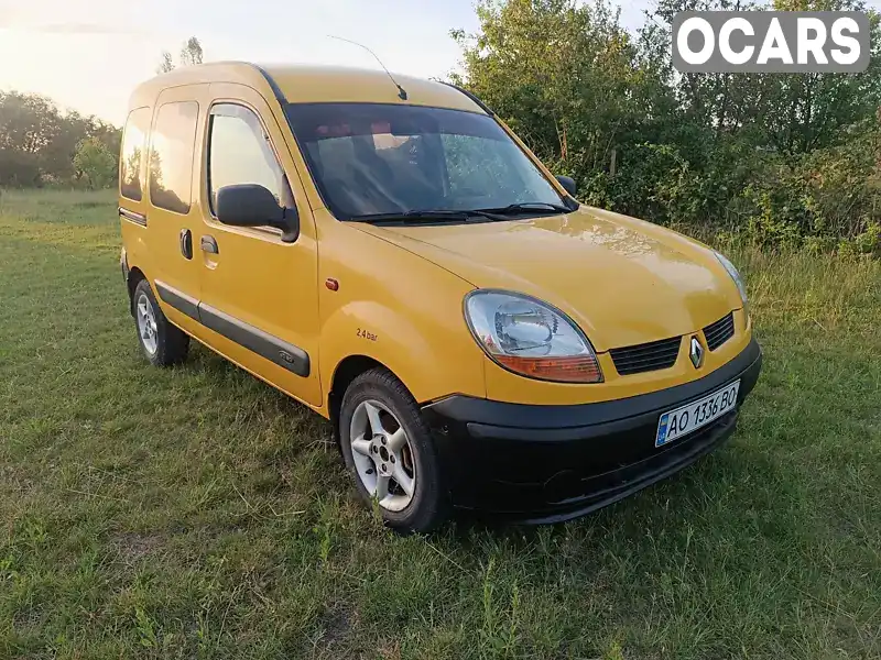 Мінівен Renault Kangoo 2003 1.46 л. обл. Закарпатська, Виноградів - Фото 1/21