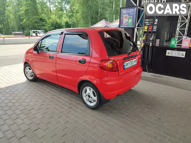 Хэтчбек Daewoo Matiz 2008 0.8 л. Автомат обл. Житомирская, Бердичев - Фото 1/4