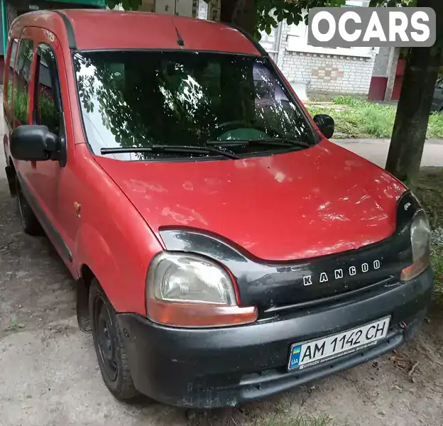 Мінівен Renault Kangoo 1999 1.87 л. Ручна / Механіка обл. Житомирська, Житомир - Фото 1/8