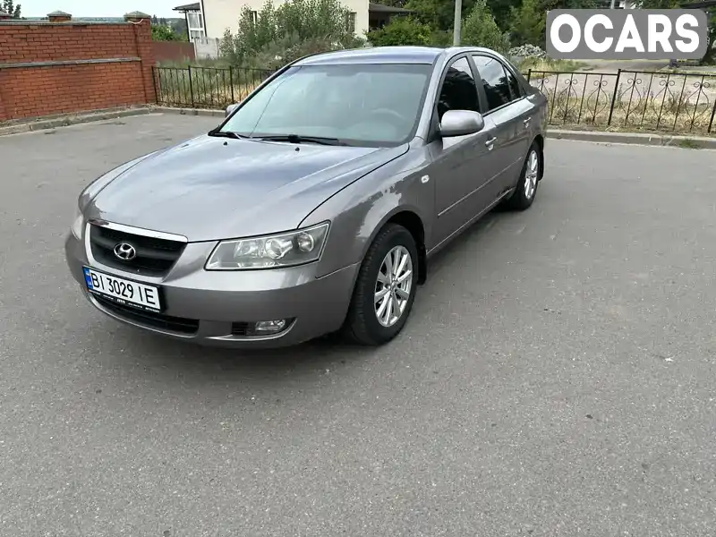 Седан Hyundai Sonata 2007 2 л. Ручна / Механіка обл. Полтавська, Кременчук - Фото 1/18