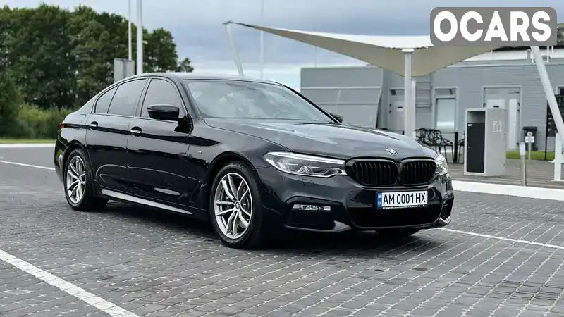 Седан BMW 5 Series 2017 2 л. Автомат обл. Житомирская, Житомир - Фото 1/21