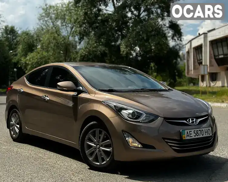 Седан Hyundai Elantra 2014 1.8 л. Автомат обл. Дніпропетровська, Дніпро (Дніпропетровськ) - Фото 1/11