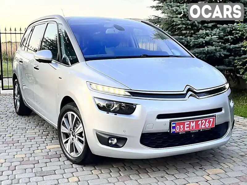 Минивэн Citroen Grand C4 Picasso 2014 2 л. Автомат обл. Львовская, Дрогобыч - Фото 1/21