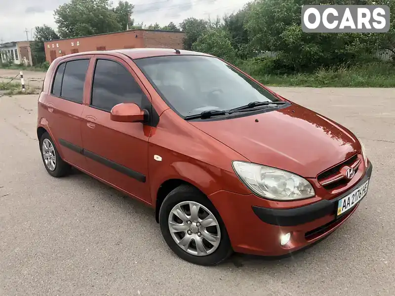 Хэтчбек Hyundai Getz 2008 1.6 л. Ручная / Механика обл. Черниговская, Прилуки - Фото 1/21