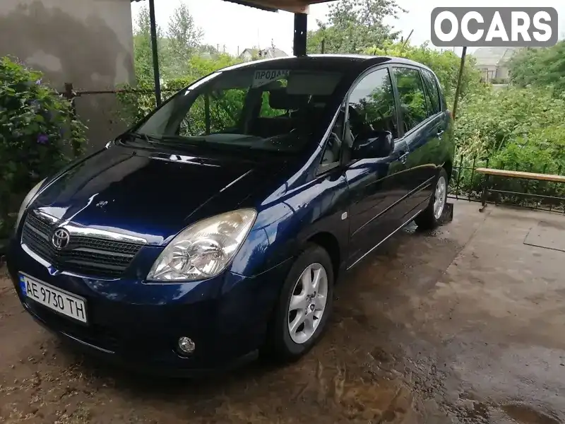 Мінівен Toyota Corolla Verso 2003 1.6 л. Ручна / Механіка обл. Дніпропетровська, Новомосковськ - Фото 1/8