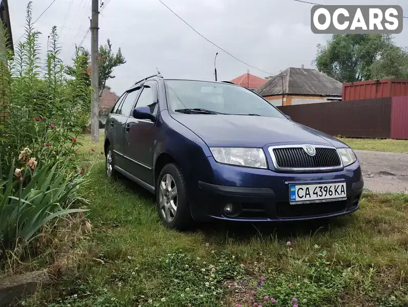 Универсал Skoda Fabia 2005 1.42 л. Ручная / Механика обл. Черкасская, Смела - Фото 1/21