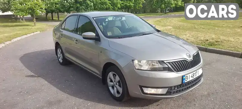 Лифтбек Skoda Rapid 2013 1.2 л. Ручная / Механика обл. Полтавская, Кременчуг - Фото 1/10