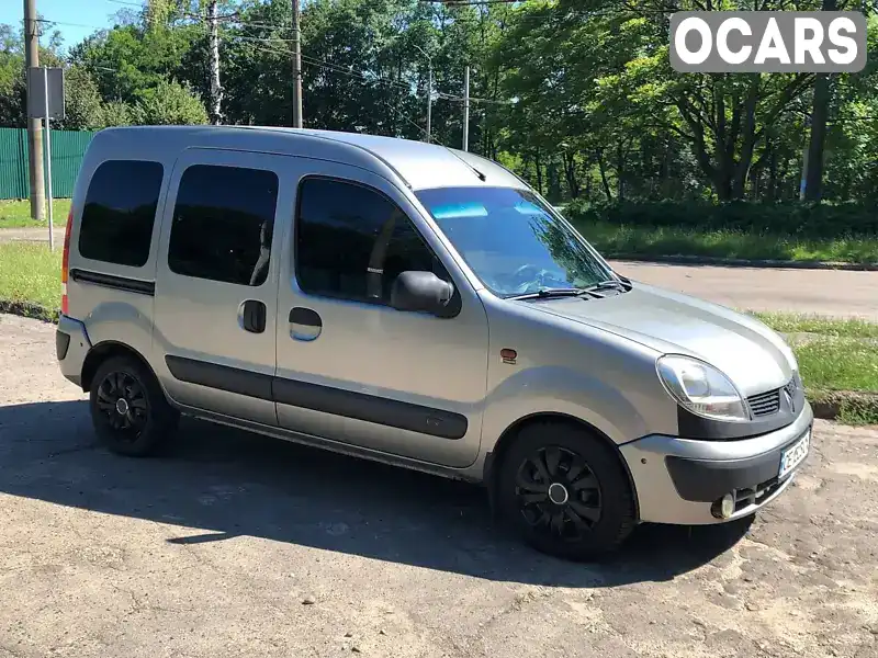 Мінівен Renault Kangoo 2004 1.46 л. Ручна / Механіка обл. Чернівецька, Чернівці - Фото 1/17