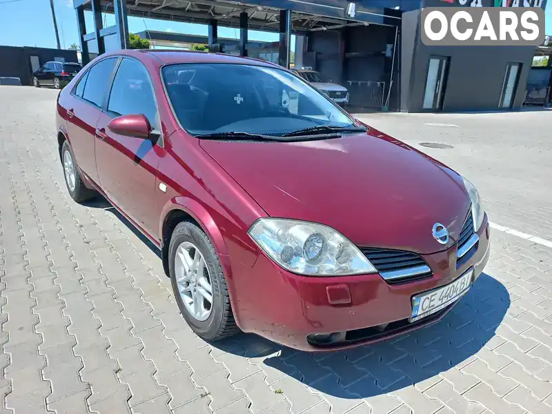 Седан Nissan Primera 2003 1.77 л. Ручна / Механіка обл. Чернівецька, Чернівці - Фото 1/21