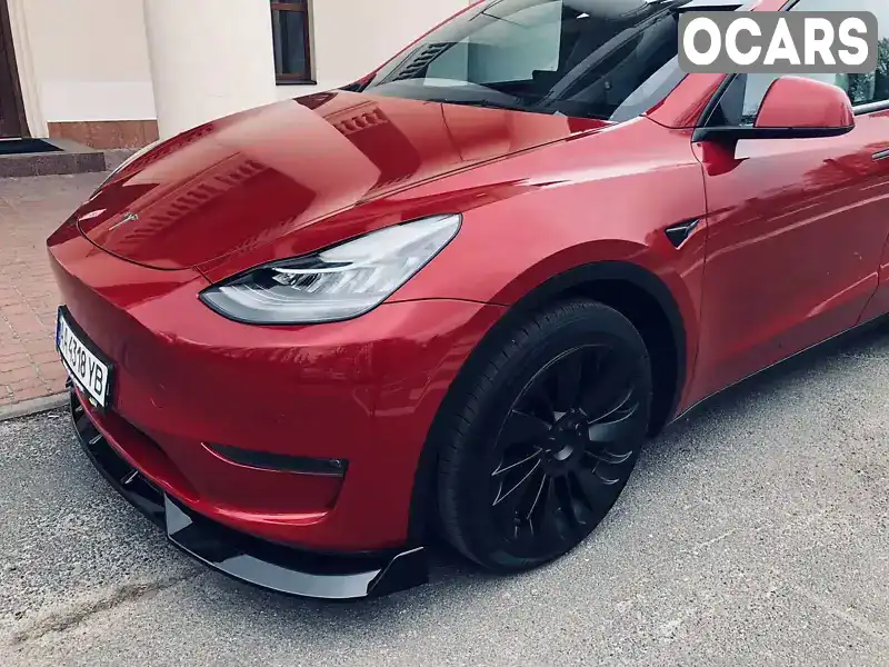 Внедорожник / Кроссовер Tesla Model Y 2021 null_content л. Автомат обл. Киевская, Киев - Фото 1/21