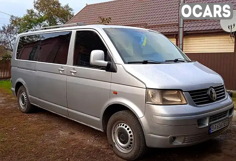 Минивэн Volkswagen Transporter 2003 2.5 л. Ручная / Механика обл. Кировоградская, Новомиргород - Фото 1/8