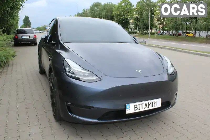 Внедорожник / Кроссовер Tesla Model Y 2021 null_content л. Автомат обл. Киевская, Белая Церковь - Фото 1/21