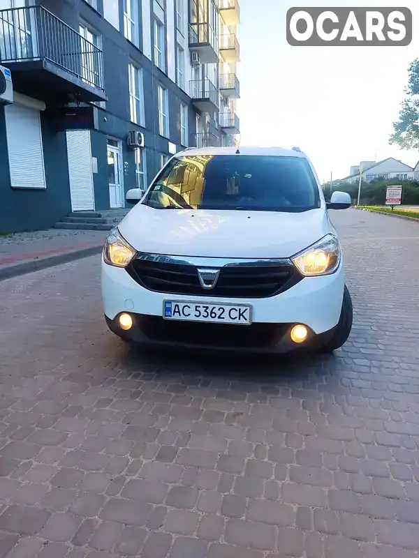 Мінівен Dacia Lodgy 2013 1.46 л. Ручна / Механіка обл. Волинська, Луцьк - Фото 1/16