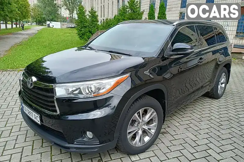 Внедорожник / Кроссовер Toyota Highlander 2015 3.46 л. Автомат обл. Киевская, Киев - Фото 1/15