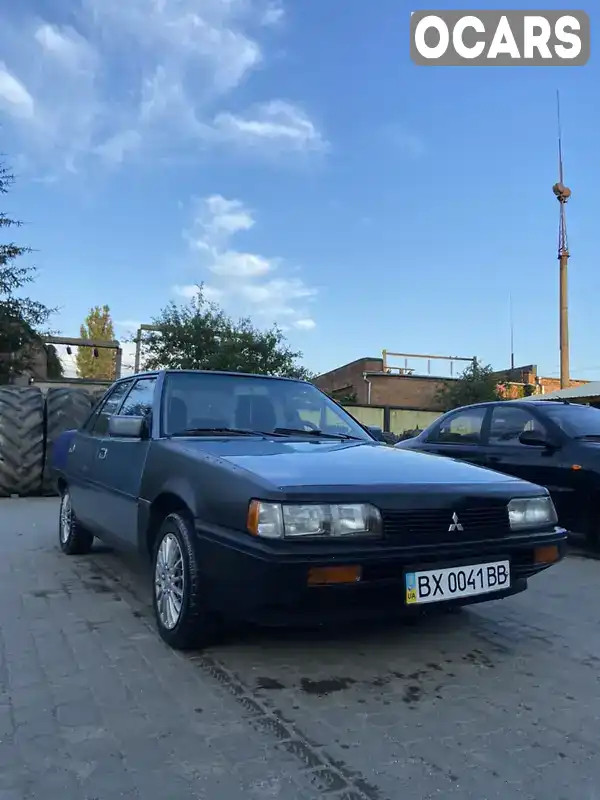 Седан Mitsubishi Galant 1986 1.6 л. Ручна / Механіка обл. Хмельницька, Хмельницький - Фото 1/11