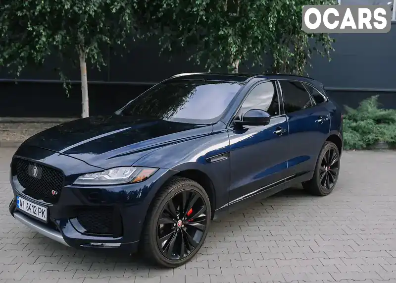 Внедорожник / Кроссовер Jaguar F-Pace 2017 3 л. Автомат обл. Киевская, Белая Церковь - Фото 1/21