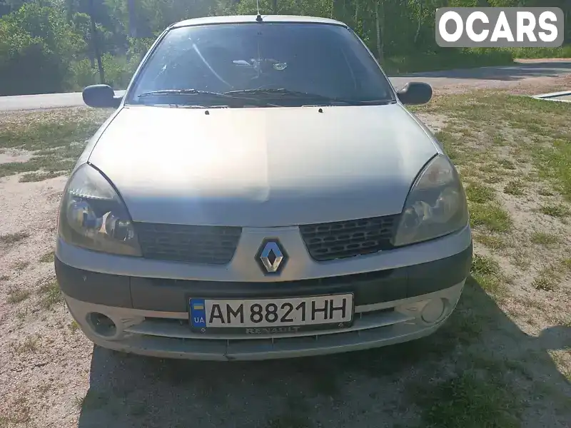 Седан Renault Clio Symbol 2002 null_content л. Ручна / Механіка обл. Житомирська, Овруч - Фото 1/9