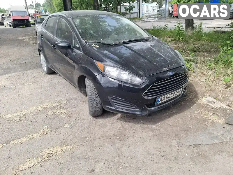 Седан Ford Fiesta 2018 1.6 л. Автомат обл. Київська, Київ - Фото 1/11