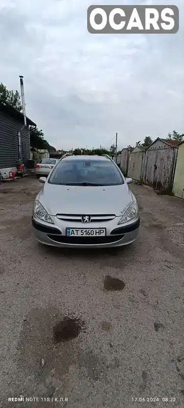 Універсал Peugeot 307 2003 2 л. Ручна / Механіка обл. Івано-Франківська, Івано-Франківськ - Фото 1/17