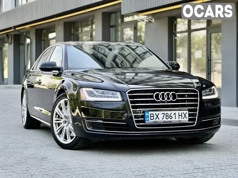 Седан Audi A8 2014 3 л. Автомат обл. Львовская, Новояворовск - Фото 1/21