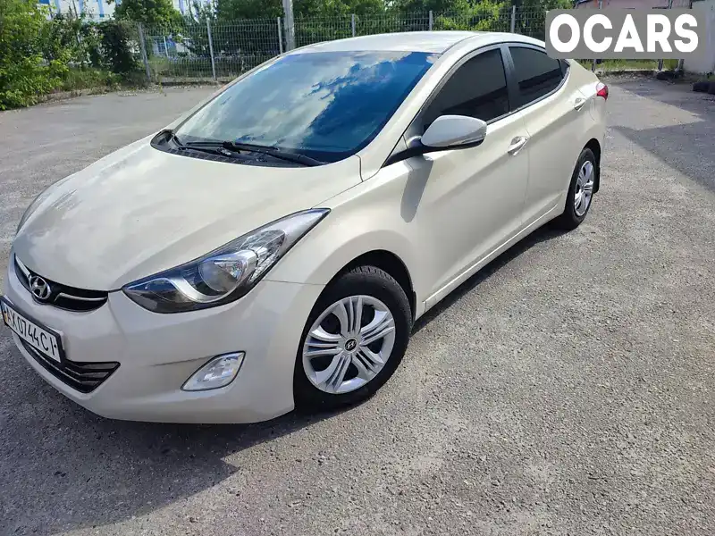 Седан Hyundai Elantra 2012 1.8 л. Автомат обл. Харьковская, Харьков - Фото 1/17