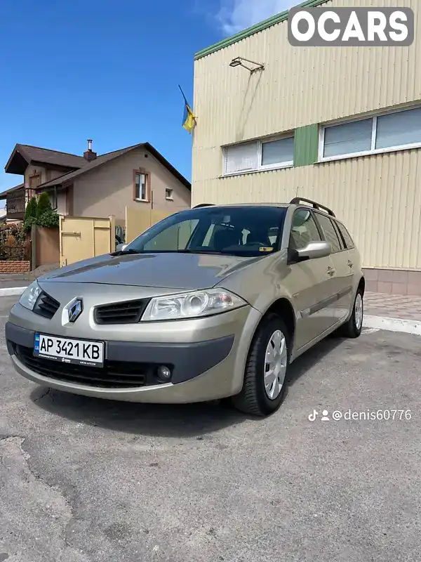 Універсал Renault Megane 2006 1.46 л. Ручна / Механіка обл. Запорізька, Запоріжжя - Фото 1/21