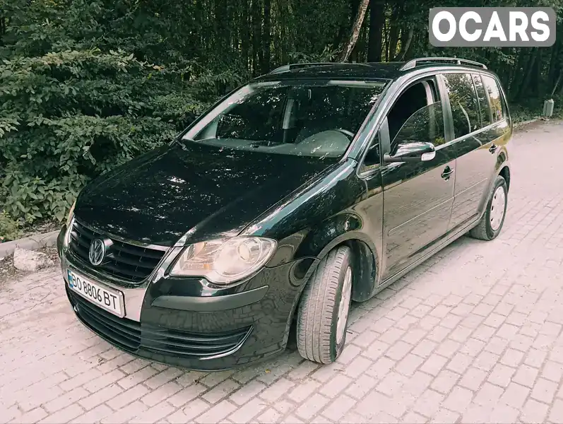 Мінівен Volkswagen Touran 2008 1.97 л. Ручна / Механіка обл. Тернопільська, Кременець - Фото 1/20