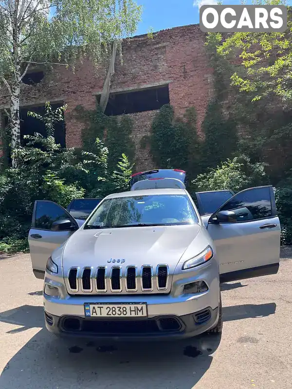 Внедорожник / Кроссовер Jeep Cherokee 2014 2.36 л. Автомат обл. Ивано-Франковская, Городенка - Фото 1/7