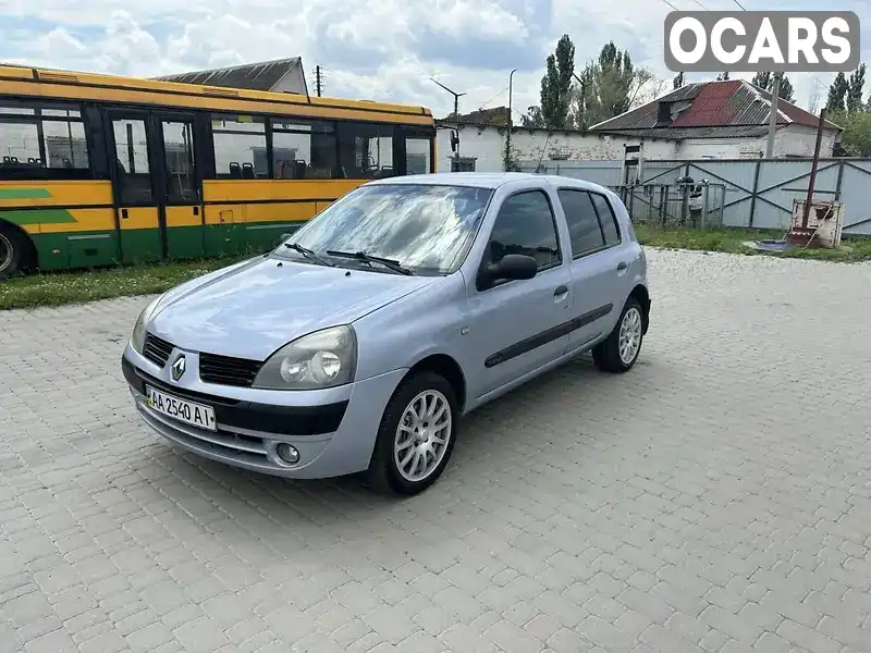 Хетчбек Renault Clio 2005 1.4 л. Автомат обл. Київська, Яготин - Фото 1/21