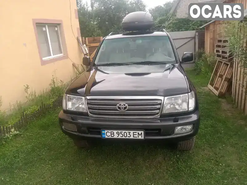 Позашляховик / Кросовер Toyota Land Cruiser 2003 4.7 л. Автомат обл. Чернігівська, Чернігів - Фото 1/9