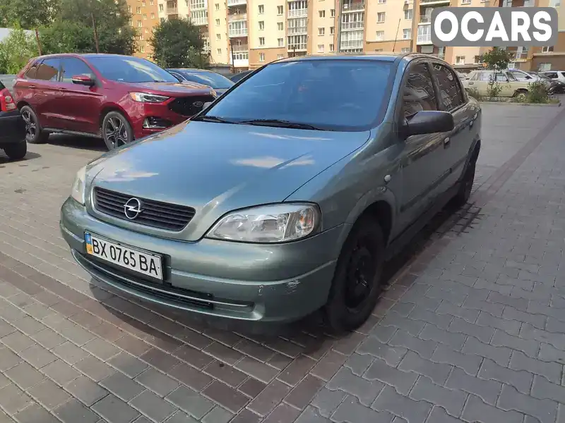 Седан Opel Astra 2007 1.6 л. Ручна / Механіка обл. Хмельницька, Хмельницький - Фото 1/20
