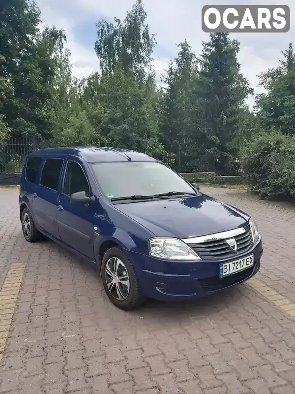 Универсал Dacia Logan 2009 1.4 л. Ручная / Механика обл. Полтавская, Миргород - Фото 1/13